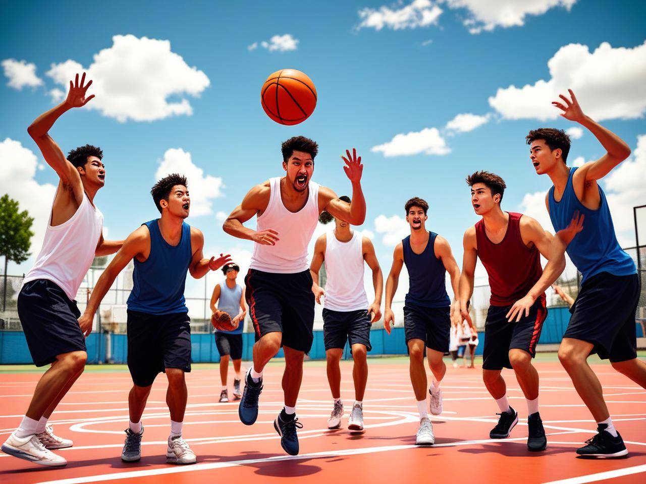 美洲篮球赛场上展现激烈对抗,赛事精彩纷呈 美洲篮球赛场上展现激烈对抗,赛事精彩纷呈